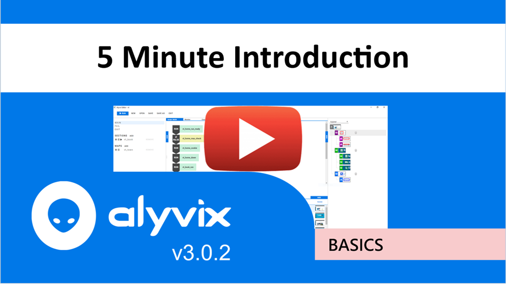 Basic 5 minute tutorial video, version 3.0.2