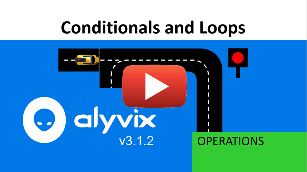 Conditions and Loops tutorial video, version 3.1.2